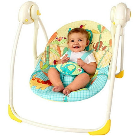 Bright Starts Sunnyside Safari Portable Swing