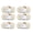 Cream, variant on Loops & Threads Charisma Tweed Yarn, 6 Pack