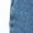 Medium Blue, variant on Women'S High Waisted Split Front Raw Hem Bodycon Midi Denim Skirt Light Blue S