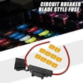 thumbnail image 2 of Unique Bargains 1 Set 40A Maximum Blade Style Fuse 10AWG Fuse Holder 10 Gauge Fuse Holder Blade Style Inline Fuse Holder, 2 of 6