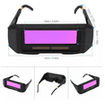thumbnail image 2 of Lentes de soldar BLOOSOM Careta Industrial Electronica Color negro, 2 of 3