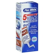 Plus White 5 Minute Bleach Whitening Gel, 3.0 Ounce