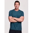 thumbnail image 5 of RBX Active Men's Quick Dry Shadow Stripe Crewneck Performance Workout Tee, 5 of 11