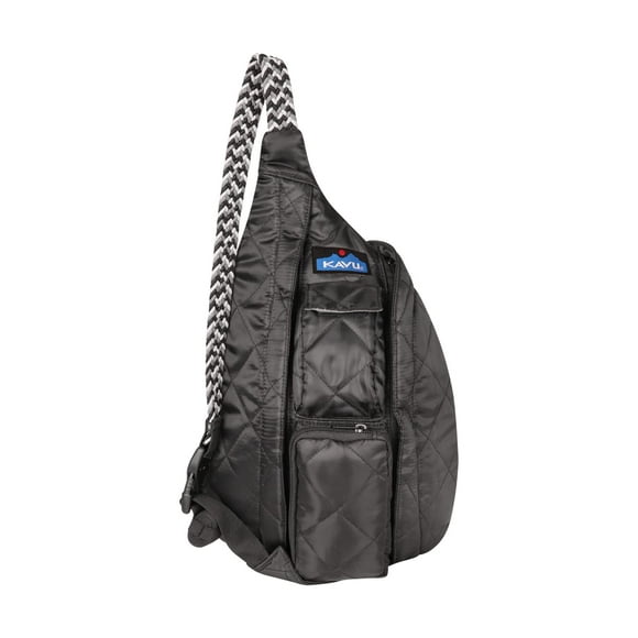 KAVU Mini Rope Puff Bag Sling Crossbody Backpack Travel Quilted Purse