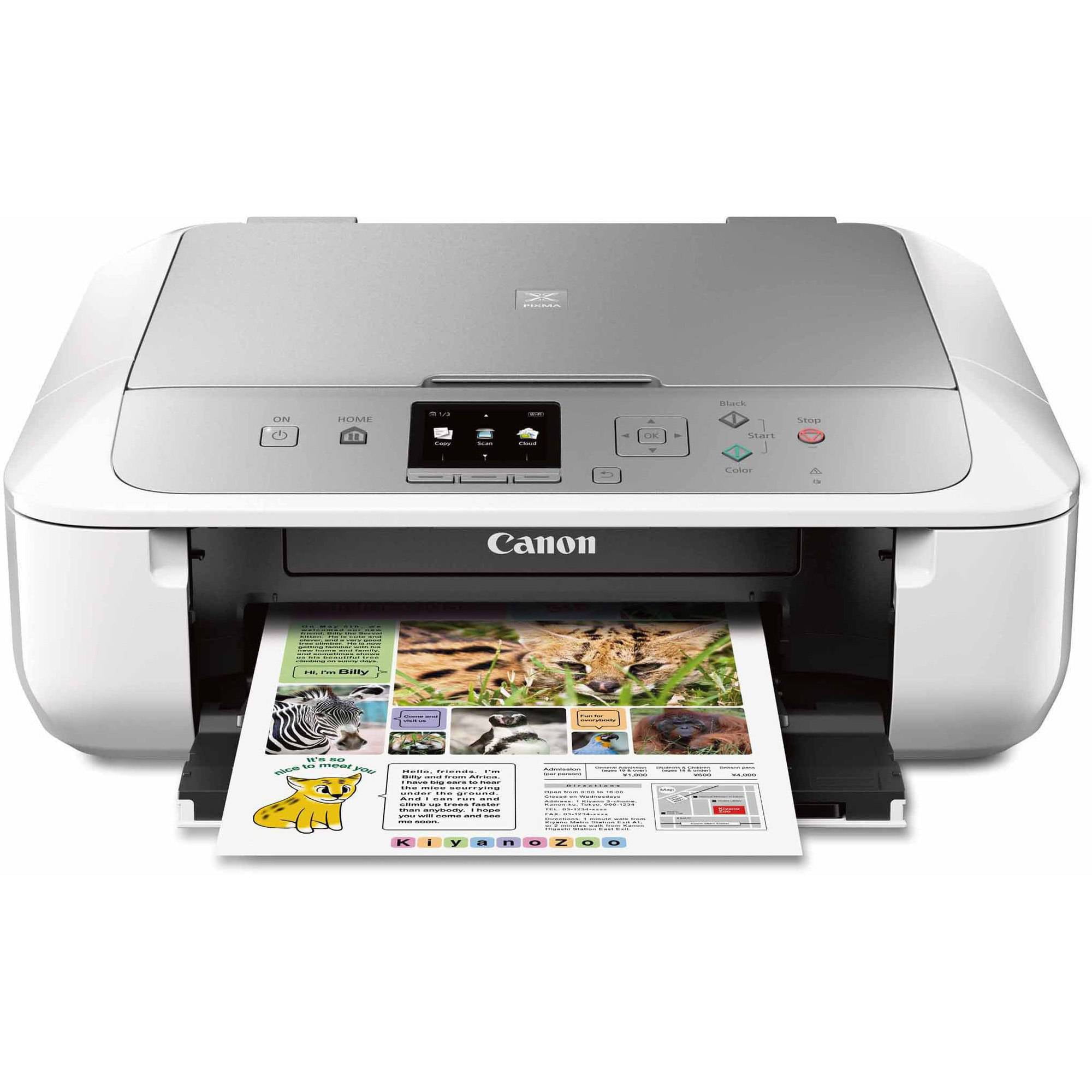 What are some highly rated Canon scanners and printers?