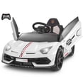 thumbnail image 1 of VOLTZ TOYS 12V Ride on Car for Kids, Official Licensed SVJ 12V Battery Powered Electric Ride-on Car Motorized Toy Vehicle for Children with Remote, Leather Seat, LED Lights and MP3 Player (Whte), 1 of 7