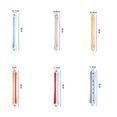 thumbnail image 3 of Juego de 12 rulos para rizos en colores rosa y amarillo - Ideal para uso en casa o salón, crea ondas elásticas rápidas con bandas incluidas. ¡Material ABS duradero!, 3 of 6