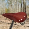 thumbnail image 1 of QTOCIO Selle de Vélo en Cuir, 1 of 7