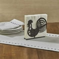 thumbnail image 2 of Park Designs Folk Rooster Shaped Luncheon Napkin Holder Distressed Iron, 2 of 3