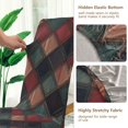 thumbnail image 5 of Yayeee 4 Pack Dining Chair Covers Stretch Parson Chairs Slipcovers Seat Protector, Red Tartan Pattern, 5 of 6