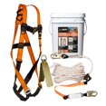 thumbnail image 1 of Kit de cucharones de seguridad para techos Malta Dynamics de 50 m con arnés, 1 of 8