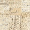 thumbnail image 1 of Ahgly Company Indoor Square Traditional Vanilla Gold Patchwork Area Rugs, 7' Square, 1 of 6