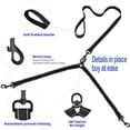 thumbnail image 3 of Double Dog Leash For 2 Dogs,Dog Leash,360° Tangle-Free Double Dog Leash,Multifunctional Detachable Leash,Elastic Material Shock Absorption, 3 of 5