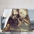 thumbnail image 1 of DouZhe Ultra-Soft Micro Fleece Lightweight Flannel Bed Blanket, Fantasy Horror Skull Print Cozy Warm Throw Blankets, 80"x60", 1 of 7