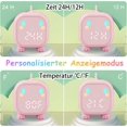 thumbnail image 3 of Reloj despertador digital para niños, reloj despertador con dinosaurios, reloj despertador para niños y niñas con luz de repetición, alarma de cuenta regresiva, volumen ajustable, reloj despertador pa, 3 of 5
