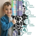 thumbnail image 3 of Cow Pattern Collage Blackout Kids Curtains,Childrens Insulated Curtains Set Of 2,Bedroom Essentials,Toddler Room Decor 52x84in(132x213cm), 3 of 4