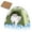 Green, variant on Portable Pet Tent - Foldable Dog Cat Indoor Outdoor Shelter for Small Animals Comfortable Canvas Design for Travel and Camping