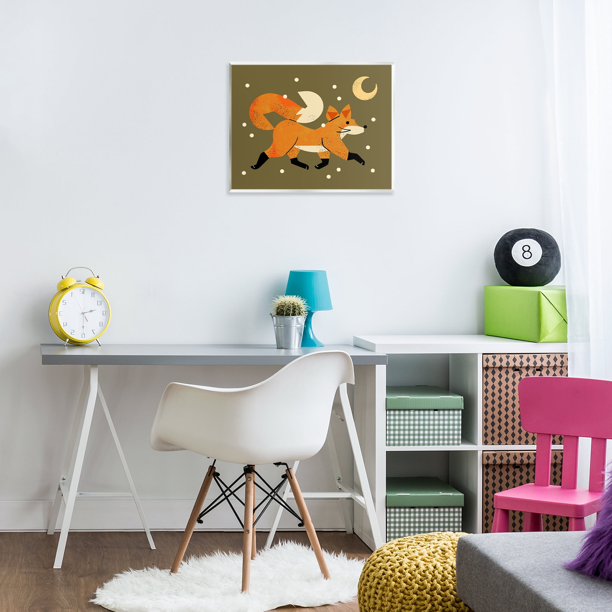 Stupell Industries Wandering Winter Fox Wall Plaque Art, design by Renea L. Thull