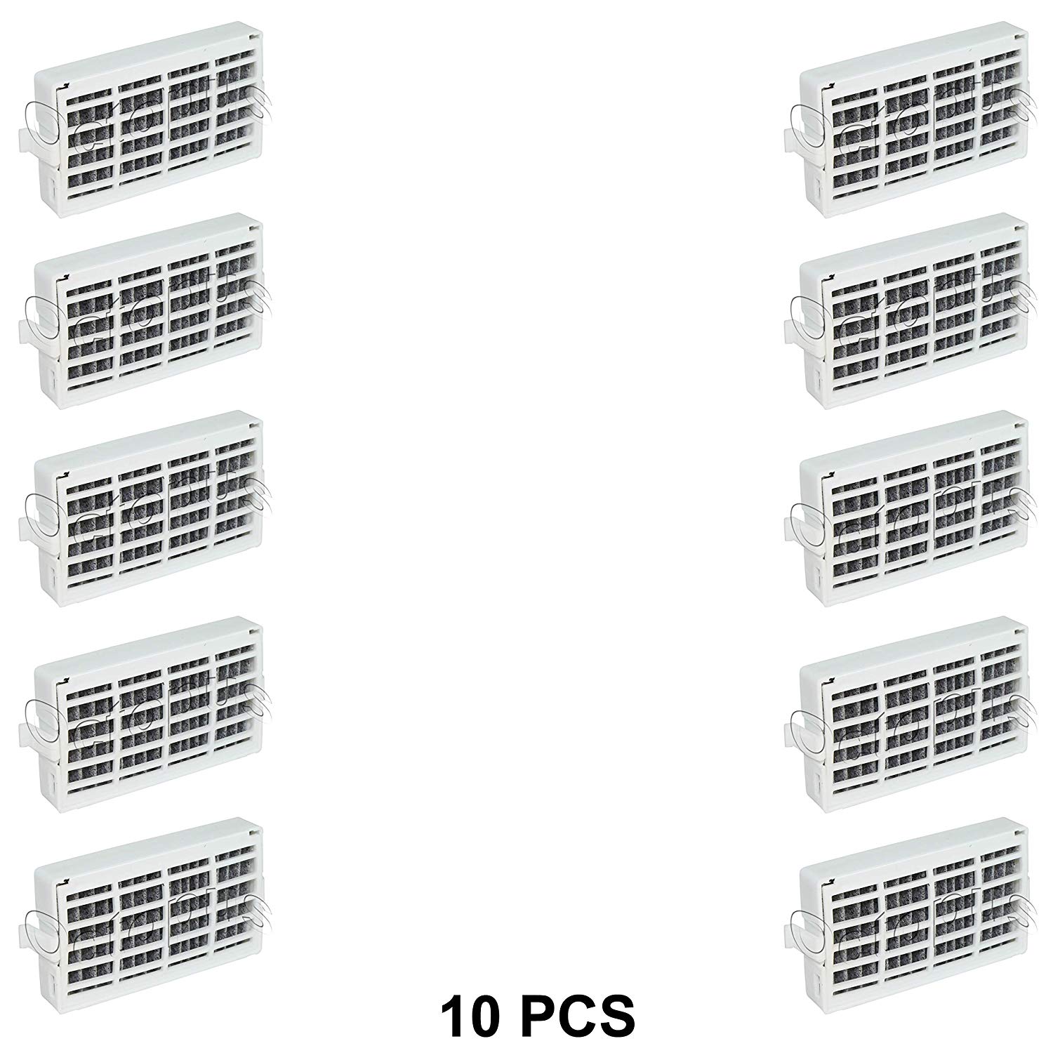 10pcs Air Filter for Whirlpool Maytag Fridge AP4538127 Fresh Flow