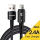 thumbnail image 1 of Cable USB C Essager para IPhone 14 13 12 11 pro Max XS 20W Cable de carga rápida tipo C a Cable de fecha de iluminación para iPad Macbook Tan Jianjun unisex, 1 of 2