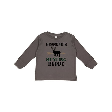 

Inktastic Bowhunter Grandad Hunting Buddy Gift Toddler Boy Girl Long Sleeve T-Shirt