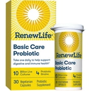 Renew Life - Basic Care Probiotic - 10 billion - 30 vegetable capsules