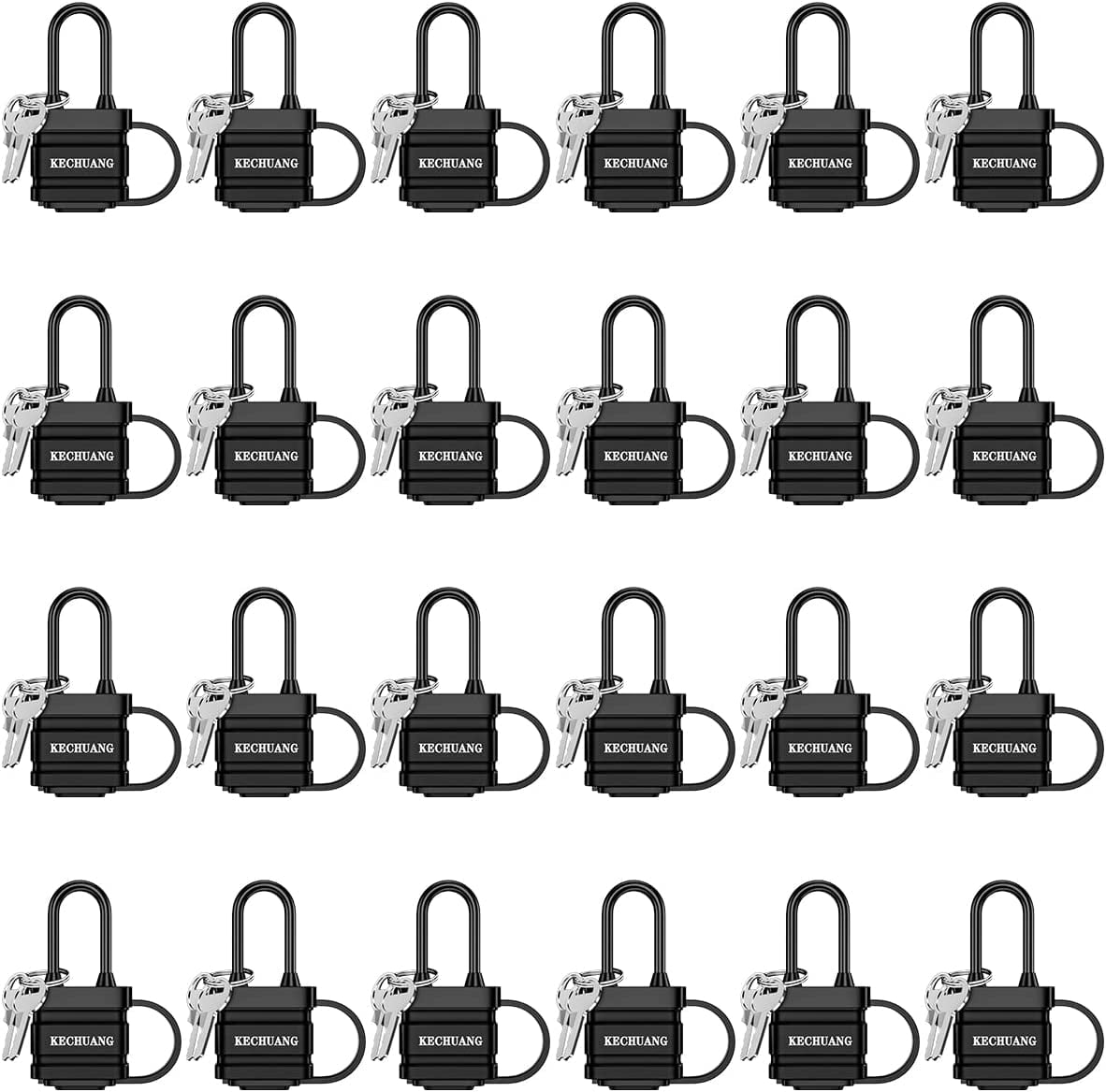 YIGOU Laminated Steel Lock Waterproof Padlock for Outdoor use 2 inch Wide Body,Long Padlock