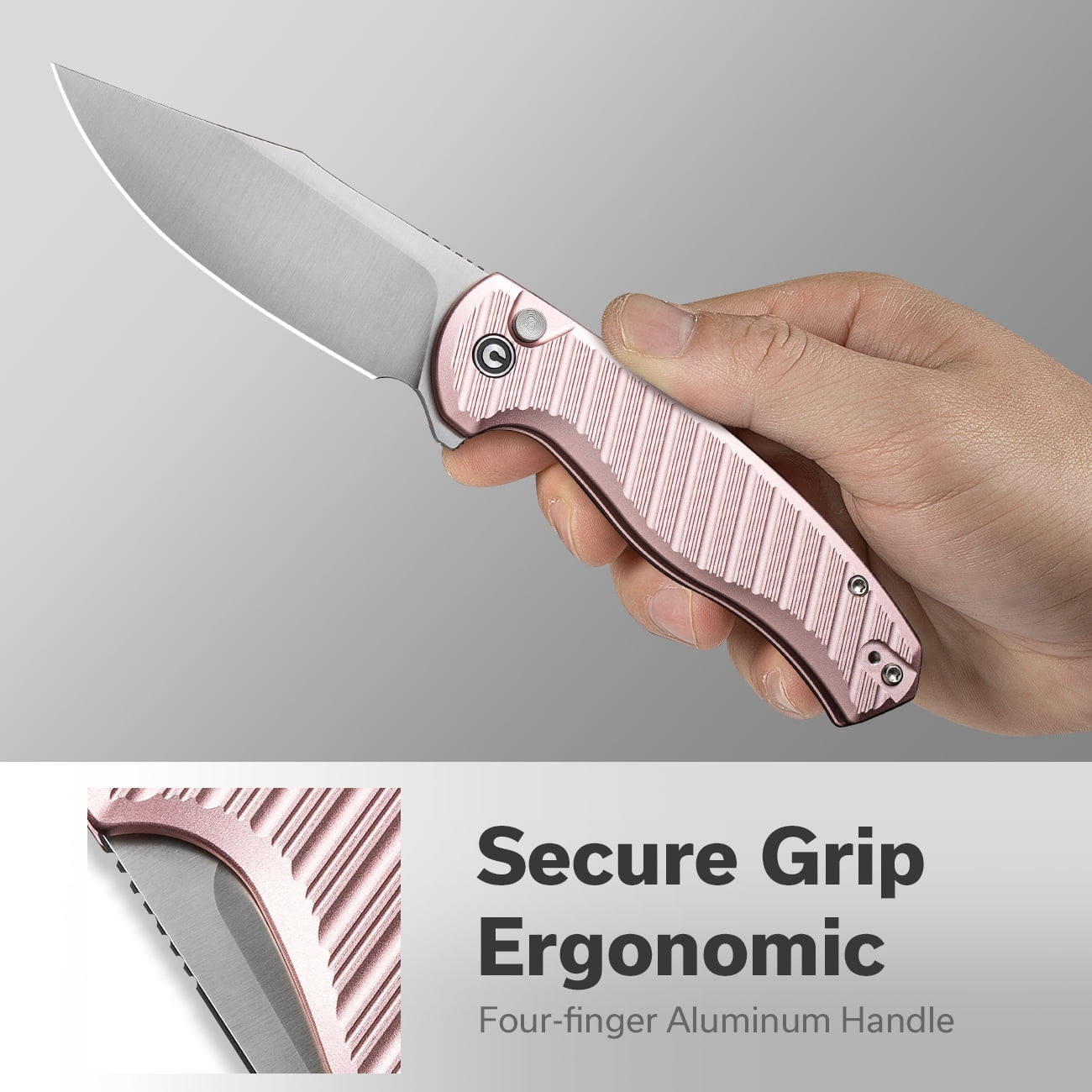 CIVIVI Pocket Folding Knife Stormhowl 3.3" Nitro-V Blade C23040B-3