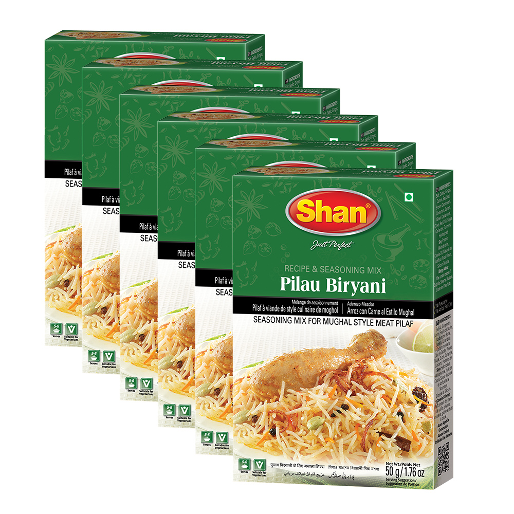 Shan Pilau Biryani Recipe and Seasoning Mix 1.76 oz (50g) Spice