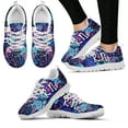 thumbnail image 1 of Zapatillas deportivas informales para mujer de la marca RN Design, con bonitos estampados médicos, zapatos planos de enfermera, mocasines de primavera para mujer, 1 of 6