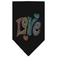 thumbnail image 4 of Pet and Dog Bandana Rhinestone, "Technicolor Love", 4 of 10