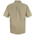 thumbnail image 3 of Red Kap Men's Short Sleeve Poplin Dress Shirt, 3 of 5