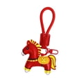 thumbnail image 2 of Abalorio portátil de cuero sintético con diseño de caballo para bolso, año del Caballo 2026, para accesorios de bolso. Poder, 2 of 8