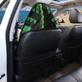 thumbnail image 4 of Garronmavis 1 PC Front Car Seat Towel Cover Water-Resistant Sweat Resistant Breathable Non-Slip Washable Stain Resistant Universal Fit For Cars SUVs Trucks Sedans Vans Auto Interior Accessory, 4 of 8