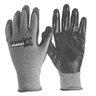 Grease Monkey Gorilla Gripping Men's Gloves — Black, Large