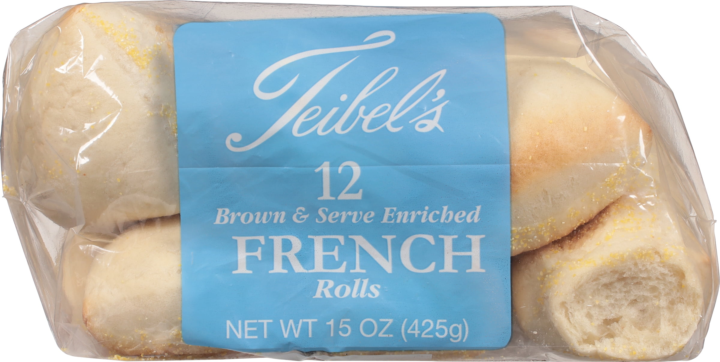 S Rosen's Teibel's Bake and Serve French Dinner Rolls, 12 Count per package