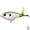 C, variant on 3in Bass Whoper Plopper Lures, Plopping with Floating Rotating Tail F2J2