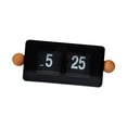 thumbnail image 2 of deevoka Auto Flip Clock Crafts Novelty Digital Display for Living Room Shelf Bedside Black, 2 of 9