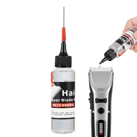 Hair Clipper Lubricating Oil - Hair Clipper Oil, Smooth Performance, Friction Reduction, Noise Minimizing, Portable, Mower Blade Oil for Clippers, Hair Cutting Tool Maintenance