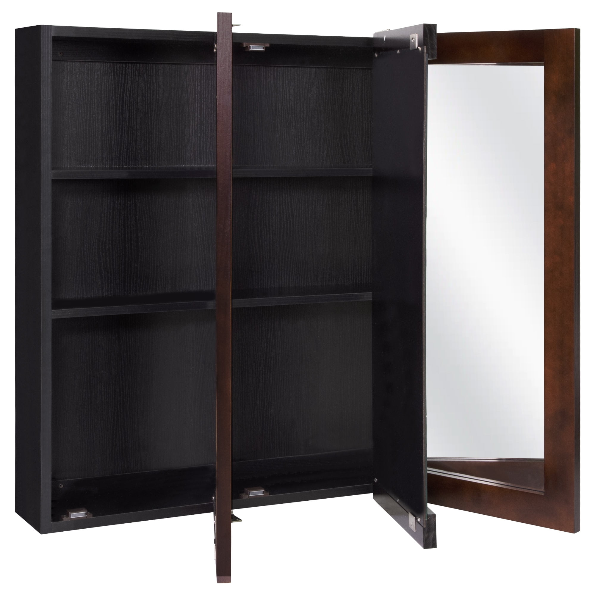 Ventura 36-Inch Wood Medicine Cabinet in Espresso - Walmart.com
