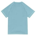 thumbnail image 6 of FORMRS Boys Rash Guard with Short Sleeves UPF 50+ Swim Shirts Sizes 3-12T, Garden Scene, 6 of 6
