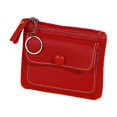 thumbnail image 2 of HEVIRGO Coin Purse Short Two Pockets Large Capacity Zipper Closure Solid Color Coins Storage Faux Leather Women Small Money Bag Bank Card Holder for Outdoor, 2 of 8