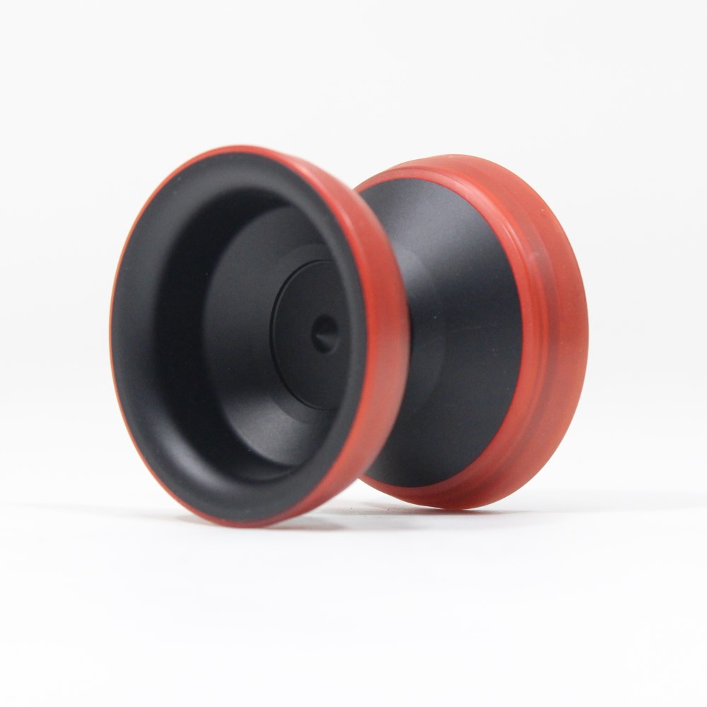 YoYoFactory KIM 23 Yo-Yo - Miri & Mir Kim Signature YoYo (Black with Red Rim)