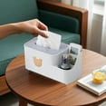 thumbnail image 1 of Caja de toallas de papel de oficina, caja de toallas de papel de plástico, decoración de rosas, caja de toallas de papel para el hogar, resistente a la humedad, resistente al desgaste, respetuoso con, 1 of 6