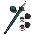 thumbnail image 2 of Multi-Use Makeup Tool: Green Eyeliner Brush + Brown & Black Eyeliner Gel, 1 Set - Arcbelle Eyeliner Set & Proof Eyeliners Kit with Silicone Brush Makeup Applicator Long Lasting Eas Makeup Organizers, 2 of 9