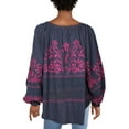 thumbnail image 2 of Free People Womens Persuasion Cotton Boho Peasant Top, 2 of 3