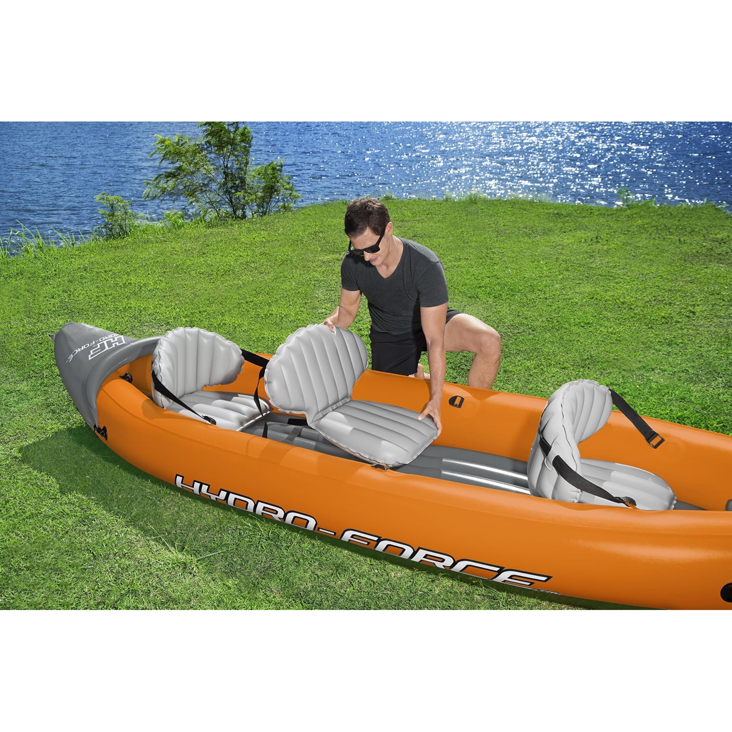 Bestway Hydro-Force 9'2" x 34" Ventura Elite X1 Inflatable Kayak Set