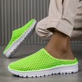 thumbnail image 4 of Slip on Work Shoes for Men Open Back Shoes Closed Toe Slides Breathable Arch Support Slippers Comfort Walking Shoes, 4 of 9