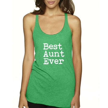Allwitty 1081 - Women's Tank-Top Best Aunt Ever Family Funny Humor