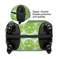 thumbnail image 4 of Daiia Green Lemon Slices Luggage Cover, Thickened Washable Travel Luggage Covers, Elastic Unique Baggage Covers for 18-20 inch Luggage-Medium, 4 of 9
